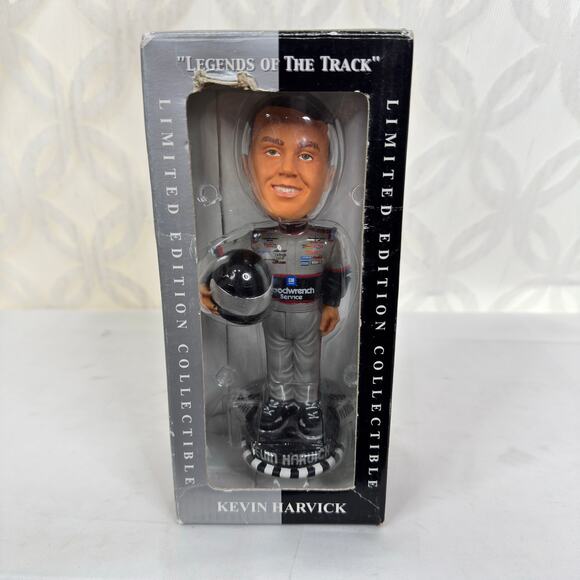Kevin Harvick 'Legends Of The Track' NASCAR Limited Edition BobbleHead‎ - Picture 4 of 4